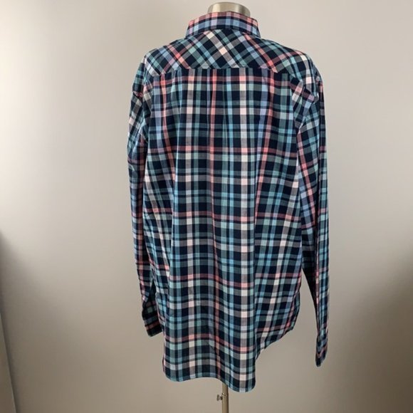 PENGUIN NWT MEN’S PLAID LIGHTWEIGHT‎ SHIRT SIZE XXL - Picture 5 of 7